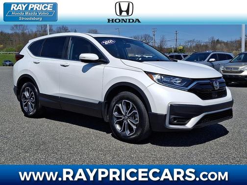 Platinum White Pearl - WX 2021 Honda CR-V AWD EX-L