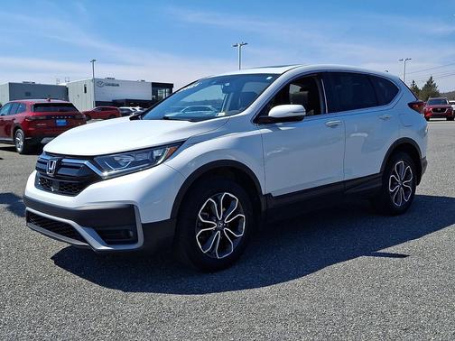 Platinum White Pearl - WX 2021 Honda CR-V AWD EX-L
