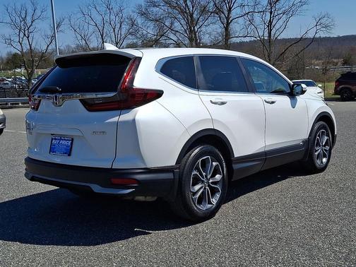 Platinum White Pearl - WX 2021 Honda CR-V AWD EX-L