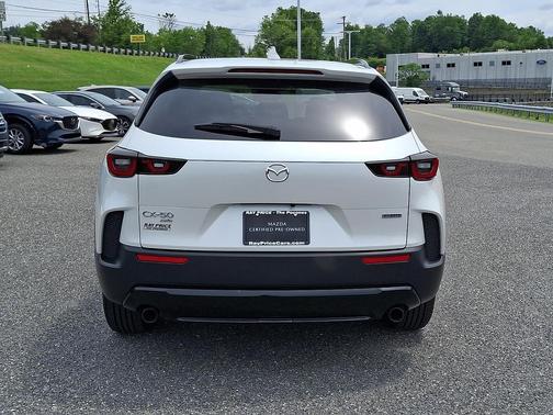 wind chill pearl 2025 Mazda CX-50 Hybrid Premium Package
