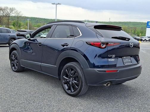 Deep Crystal Blue Mica 2025 Mazda CX-30 2.5 Turbo Premium Plus Package
