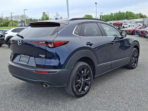 Deep Crystal Blue Mica 2025 Mazda CX-30 2.5 Turbo Premium Plus Package