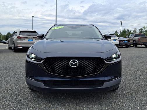 Deep Crystal Blue Mica 2025 Mazda CX-30 2.5 Turbo Premium Plus Package