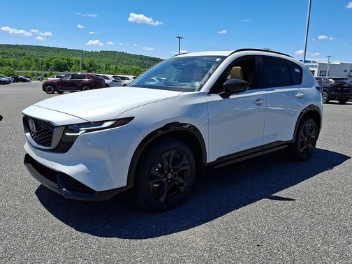 Rhodium White Metallic 2026 Mazda CX-5 2.5 S Premium Plus Package
