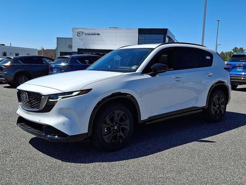 Rhodium White Metallic 2026 Mazda CX-5 2.5 S Premium Plus Package