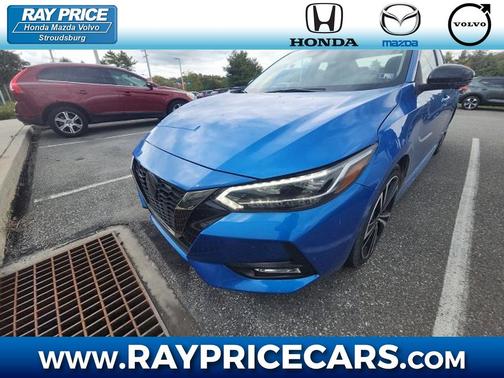 Electric Blue Metallic 2021 Nissan Sentra SR