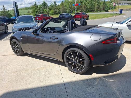Machine Gray Metallic 2026 Mazda MX-5 Miata Grand Touring