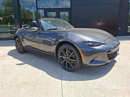 Machine Gray Metallic 2026 Mazda MX-5 Miata Grand Touring