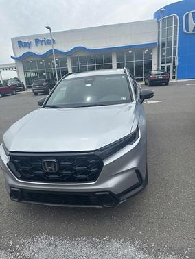 Silver Metallic 2025 Honda CR-V Hybrid Sport AWD