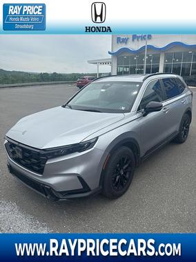 Silver Metallic 2025 Honda CR-V Hybrid Sport AWD