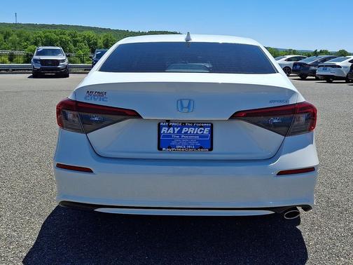 Platinum White Pearl 2024 Honda Civic Sport