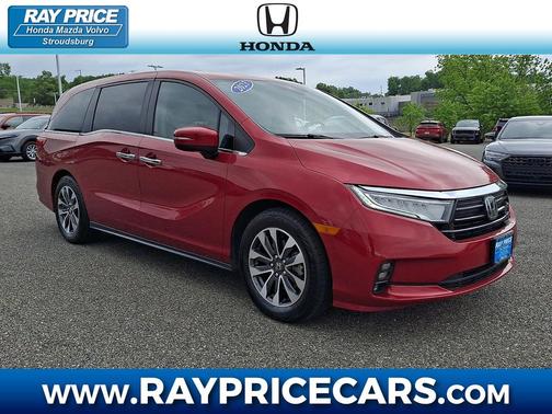 Radiant Red 2023 Honda Odyssey EX-L