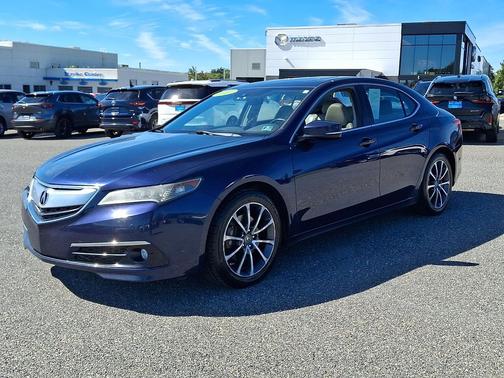Fathom Blue Pearl 2017 Acura TLX V6 w/Advance Package