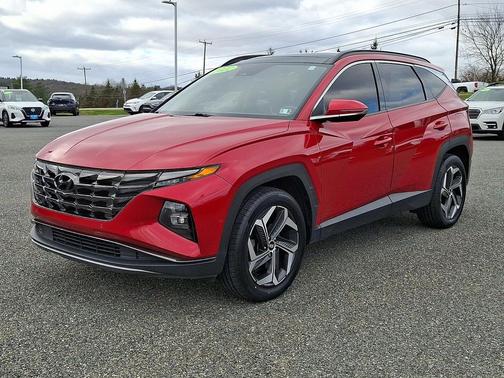 Calypso Red 2022 Hyundai TUCSON Limited