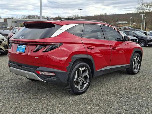 Calypso Red 2022 Hyundai TUCSON Limited