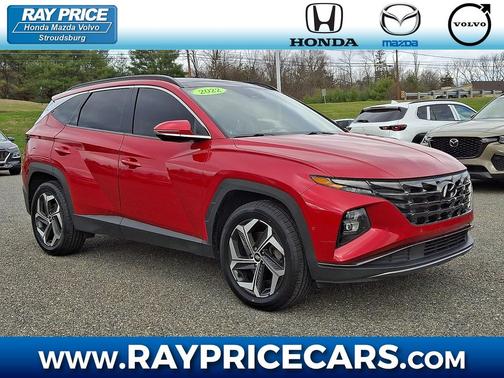 Calypso Red 2022 Hyundai TUCSON Limited