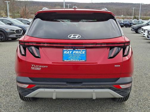 Calypso Red 2022 Hyundai TUCSON Limited