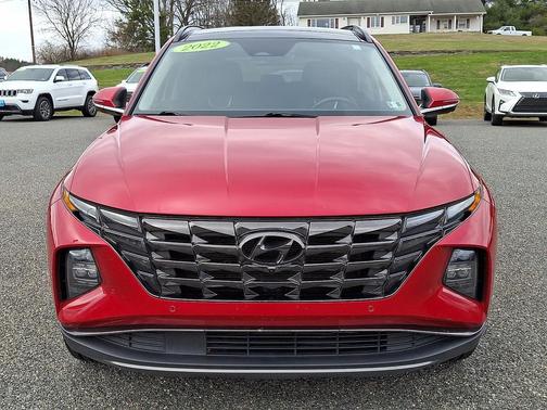 Calypso Red 2022 Hyundai TUCSON Limited