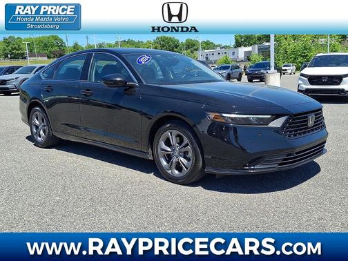 Crystal Black Pearl 2024 Honda Accord Hybrid EX-L