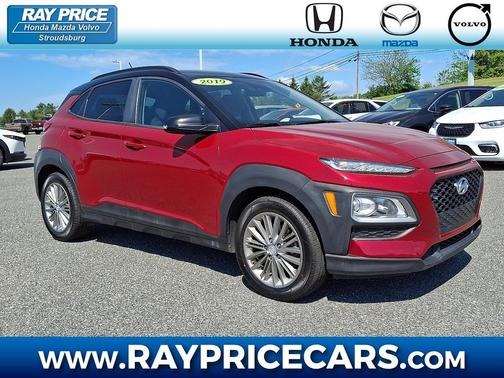 Pulse Red w/Black Roof 2019 Hyundai KONA SEL