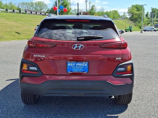 Pulse Red w/Black Roof 2019 Hyundai KONA SEL