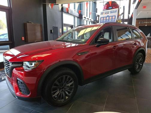 Soul Red Crystal Metallic 2026 Mazda CX-70 PHEV SC Plus