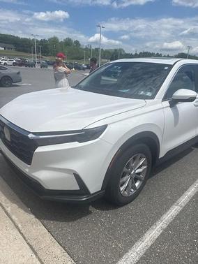 Platinum White Pearl 2024 Honda CR-V EX-L AWD