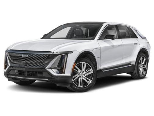 Crystal White Tricoat 2024 Cadillac LYRIQ Luxury