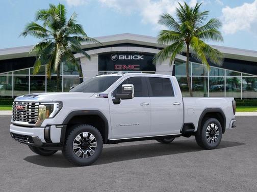 Glacier White Tricoat 2026 GMC Sierra 2500 Denali