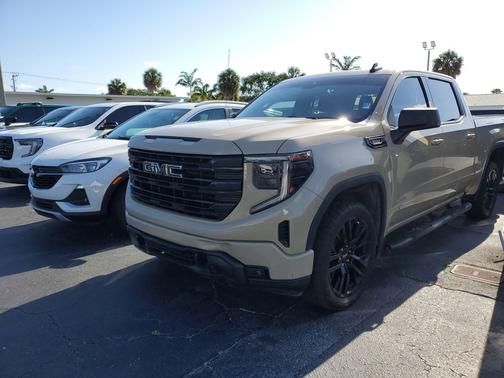 Desert Sand Metallic 2023 GMC Sierra 1500 Elevation