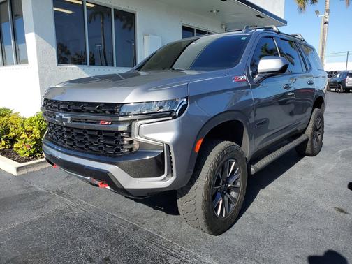 Satin Steel Metallic 2021 Chevrolet Tahoe 4WD Z71