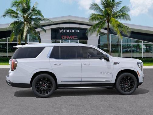 Glacier White Tricoat 2026 GMC Yukon Denali