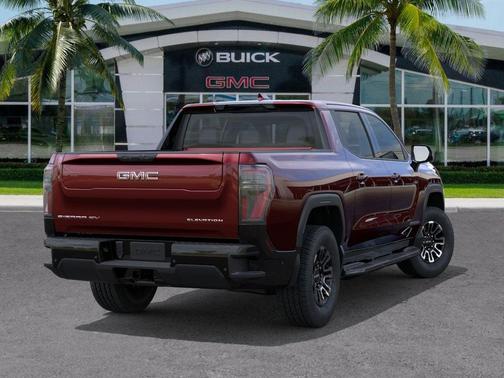 Dark Ember Metallic 2026 GMC Sierra EV Extended Range Elevation