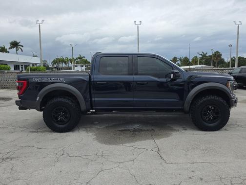 Antimatter Blue Metallic 2023 Ford F-150 Raptor