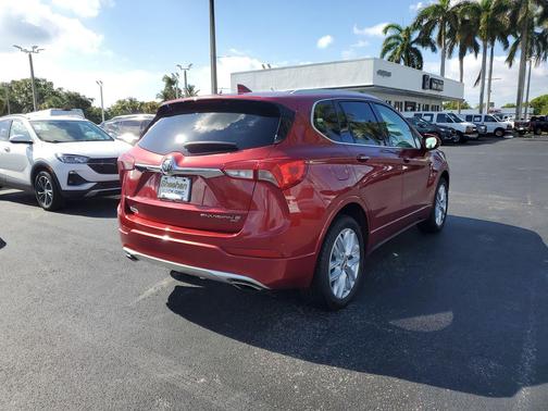 Chili Red Metallic 2019 Buick Envision Premium II