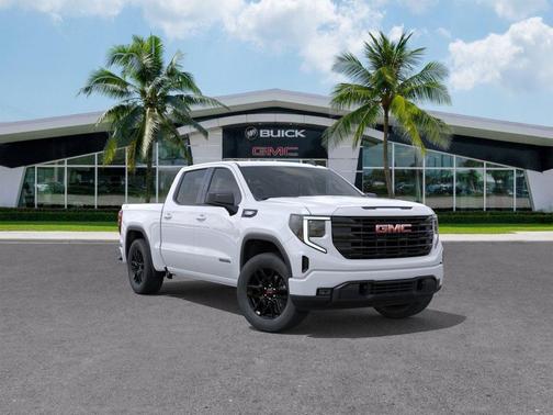 Summit White 2026 GMC Sierra 1500 Elevation