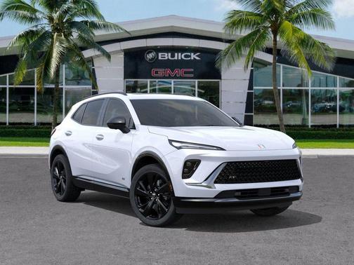 Iridescent White Tricoat 2026 Buick Envision Sport Touring AWD