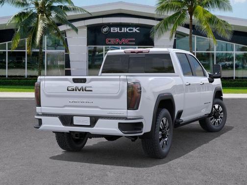 Glacier White Tricoat 2026 GMC Sierra 2500 Denali