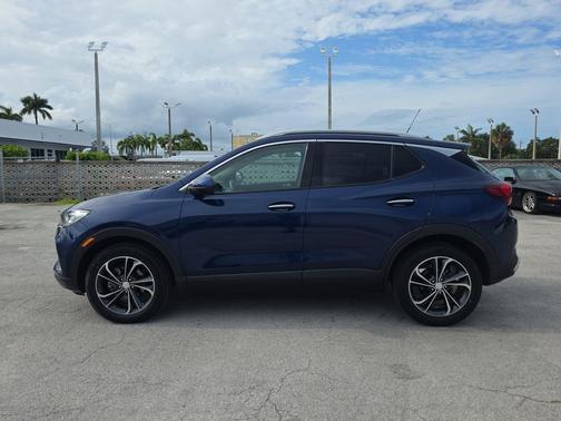 Sapphire Metallic 2023 Buick Encore GX Essence