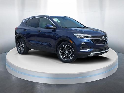 Sapphire Metallic 2023 Buick Encore GX Essence