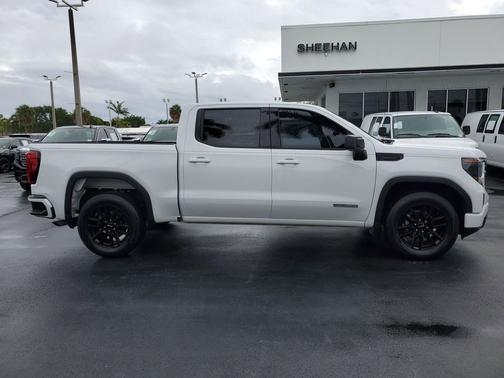 Summit White 2023 GMC Sierra 1500 Elevation