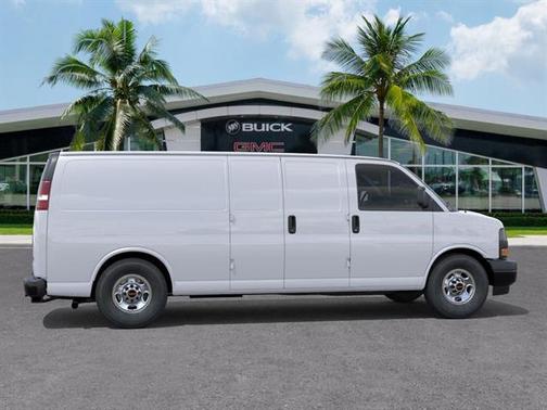 Summit White 2025 GMC Savana 2500 Work Van