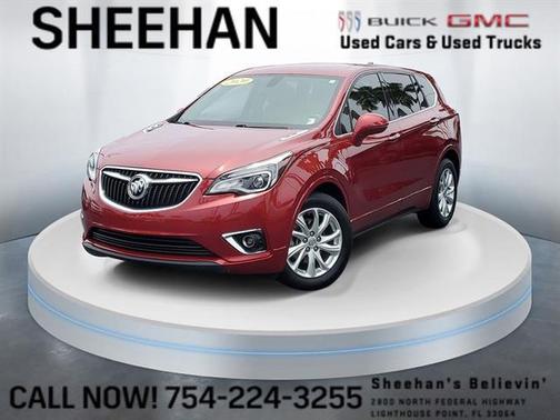 Chili Red Metallic 2020 Buick Envision FWD Preferred