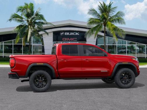 Volcanic Red Tintcoat 2026 GMC Canyon Elevation