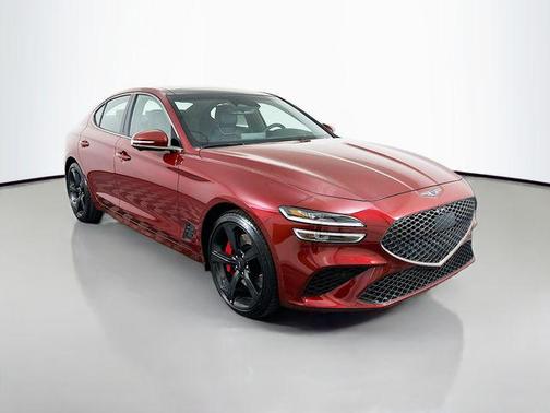 Cavendish Red 2026 Genesis G70 3.3T RWD Sport Prestige