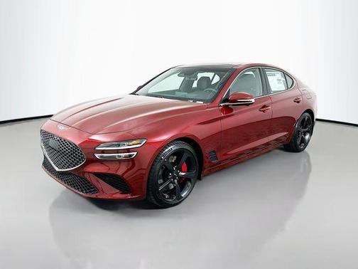 Cavendish Red 2026 Genesis G70 3.3T RWD Sport Prestige