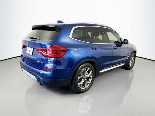 Blue Metallic 2020 BMW X3 sDrive30i