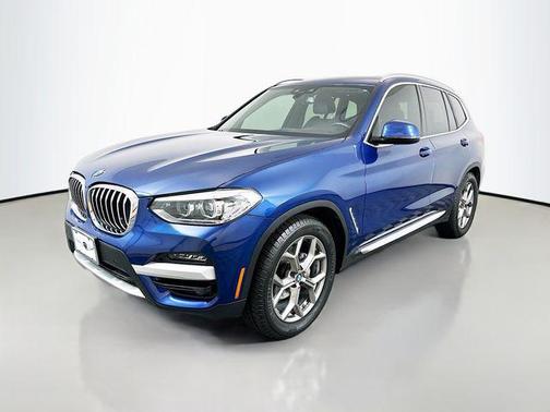 Blue Metallic 2020 BMW X3 sDrive30i