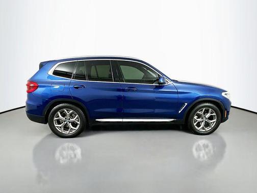 Blue Metallic 2020 BMW X3 sDrive30i