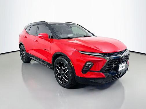 Red 2023 Chevrolet Blazer RS